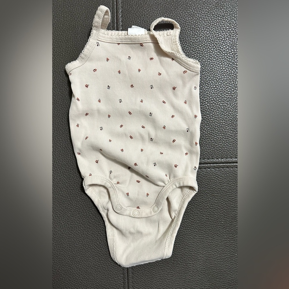 H&M onesie with flowers